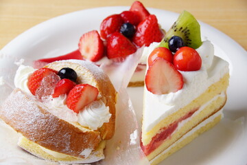 イチゴケーキ