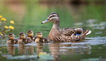 two ducks in the pond bird, duck, goose, animal, water, nature, mallard