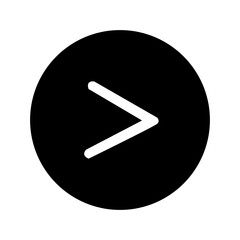 Fototapeta premium Arrow right. Right arrow. Right. Direction. Arrow. Next. Skip. Next page. UI icon. UI right icon. Interface icon-01