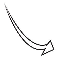 Right arrow. Right direction. Next direction. Next. Low. Curved arrow. Pointing. Drawn. Lower. Hand drawn arrow