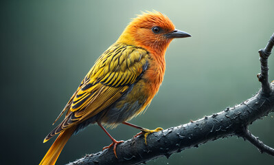 ultra hd, realistic, vivid colors, highly detailed, UHD drawing, bird in ink