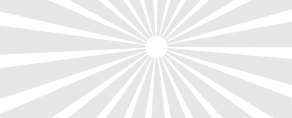 Transparent Sun ray background. Radial beam sunrise or sunset light retro design illustration. Light sunburst glowing background. banner, cover, poster, flyer, brochure, website, card, placard.