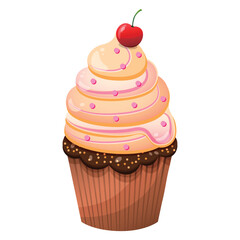 Delicious cupcake