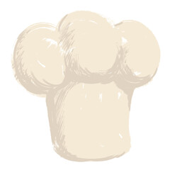 White chef hat
