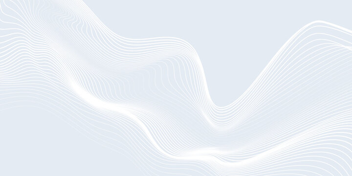 Premium background design with white line pattern (texture) in luxury pastel colour. Abstract horizontal vector template for business banner, formal backdrop, prestigious voucher, luxe invite