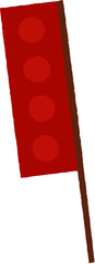 Red Banner Flag