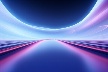 a very colorful abstract road background