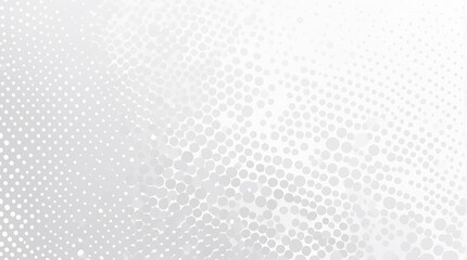 Halftone white & grey background Dots abstract white background white texture dots pattern,...