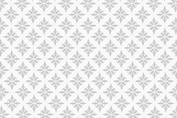 Classical Luxury Damask Seamless Pattern Vector Background Template