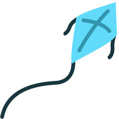 Kite Flat Icon