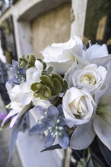 Vintage flower bouquet - 791256588