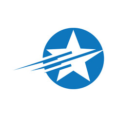 successful victory star logo design