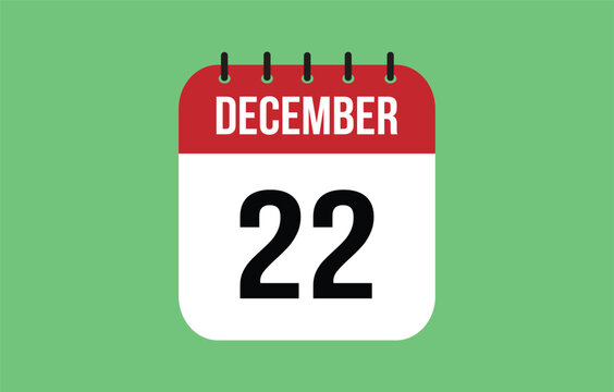 22 December" Images – Browse 255 Stock Photos, Vectors, and Video | Adobe  Stock