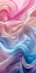 Fototapeta premium Abstract Pastel Gradients Symbolizing Tranquility and Spring Cleaning Serenity