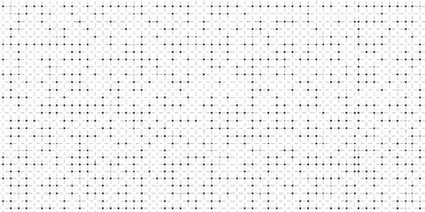 Vector depiction of a polka-dot seamless dotted graph paper with a grid pattern and geometric texture for an open notepad and space, Generative AI. - obrazy, fototapety, plakaty
