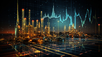 Future Technology: Urban Prosperity and Stock Market Charts