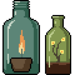 pixel art of scented bottle decoration - 791268500