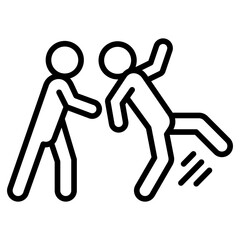 Trust Fall Exercise icon