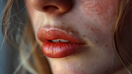 The salty taste of sweat lingered on her lips reminding her of her determination. . - obrazy, fototapety, plakaty
