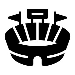 stadium Gradient icon © Barudak Lier