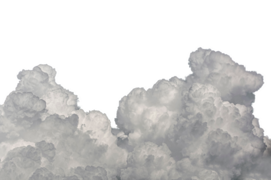 Png sky with white clouds. Volume cloud. Summer sky with png sky as background and cloudscapes. White heaven png clouds on sky. Air atmosphere nature. Good weather. Cloud texture. Sky background png. 