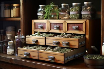 Apothecary Style Herb Kitchen Designs: Apothecary Drawer Unit & Label Details Masterclass