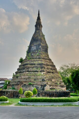 That Dam Stupa in Vientiane Laos