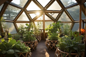 Polycarbonate Enclosures: Geodesic Dome Greenhouse Inspirations for Heirloom Tomatoes