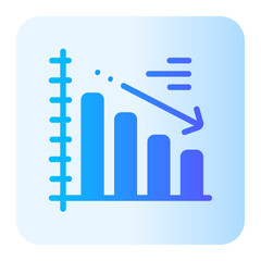 graph gradient icon