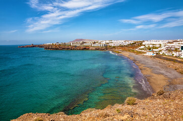 Village Castillo del Aguila, Island Lanzarote, Canary Islands, Spain, Europe.