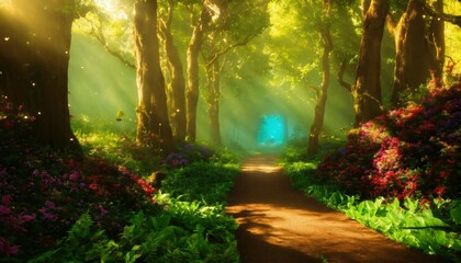 Fototapeta premium morning in the forest