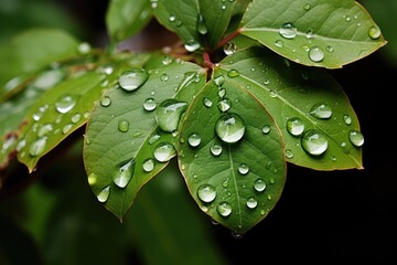 Raindrops on Decor: After a rain shower, capture raindrops on leaves and garden ornaments.