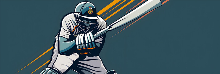  illustration of batsmen playing cricket ,Cricketer vector illustration ,Player batsman in Cricket Championship Tournament ,Cricket Batsman in Playing action illustration.



