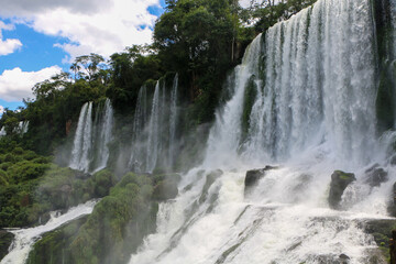 Obraz premium waterfall in the mountains