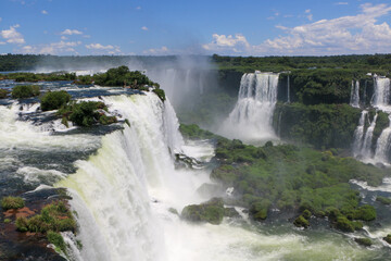 Fototapeta premium waterfall in the mountains