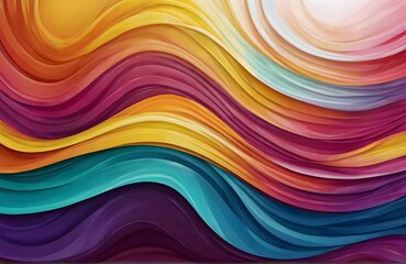 dynamic colorful vibrant wave colorful background