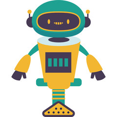 Robot Character Illustration