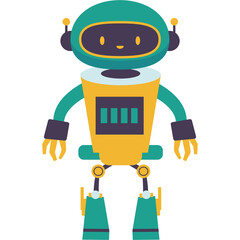 Robot Character Illustration