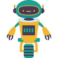 Robot Character Illustration