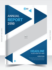 Cover design and annual report cover template A4 size for brochure design, magazine, poster, flyer etc.