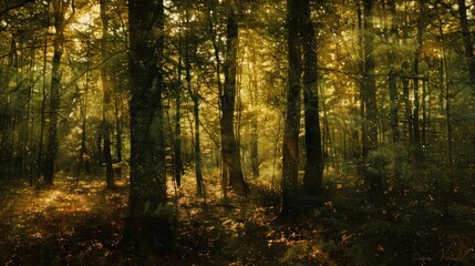 Dappled Light Forest