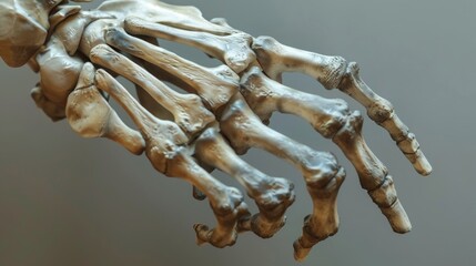 The sy inter bones in the wrists crucial for bearing weight and supporting the hand. . - obrazy, fototapety, plakaty