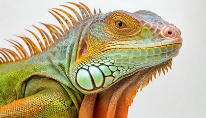 Fototapeta premium iguana on a branch