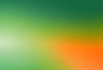 Obraz premium Design a gradient background for me using green, orange and white colors