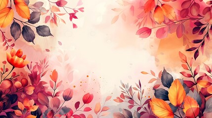 A autumn background image for womens lifestyle company