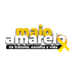 Maio amarelo, ribon yellow