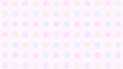 ファンシーボタンパターン♪