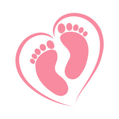 baby foot print