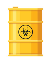 barrel with toxic waste