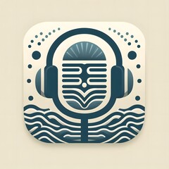 Podcasting App Icon Design